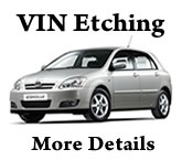 vehicle VIN etching